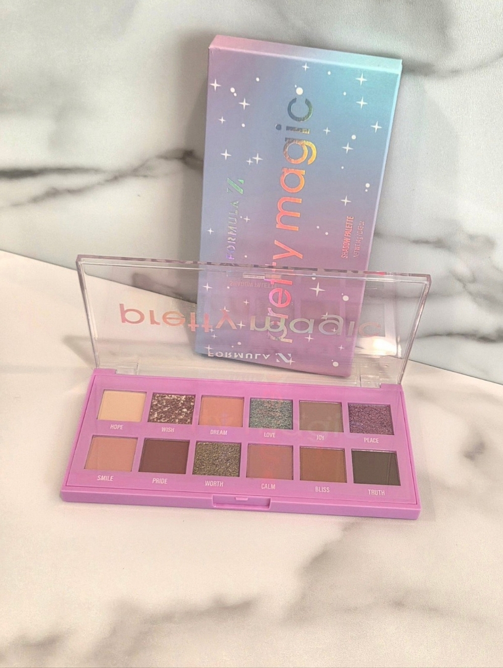 FORMULA Z Pretty Magic 12 Pan Eyeshadow Palette - NEW IN BOX